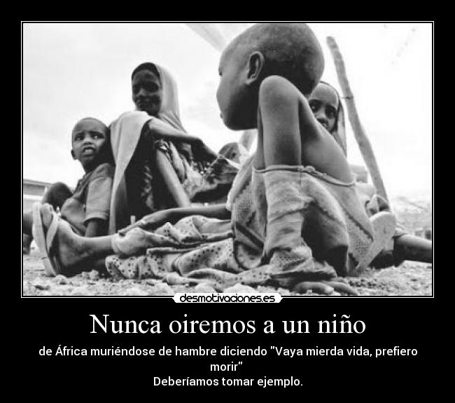 Nunca oiremos a un niño - 