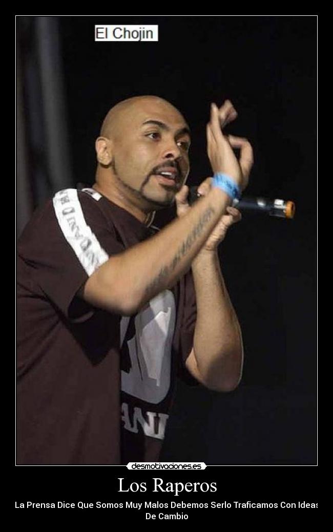 carteles rapers desmotivaciones