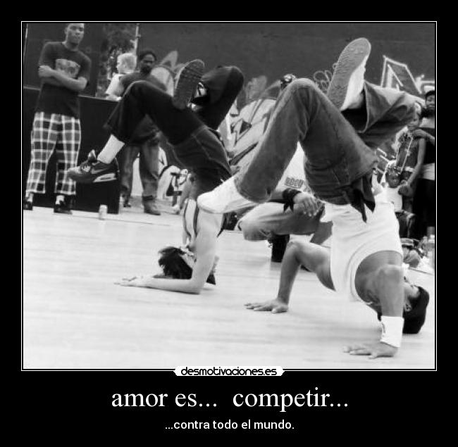 amor es... competir... -