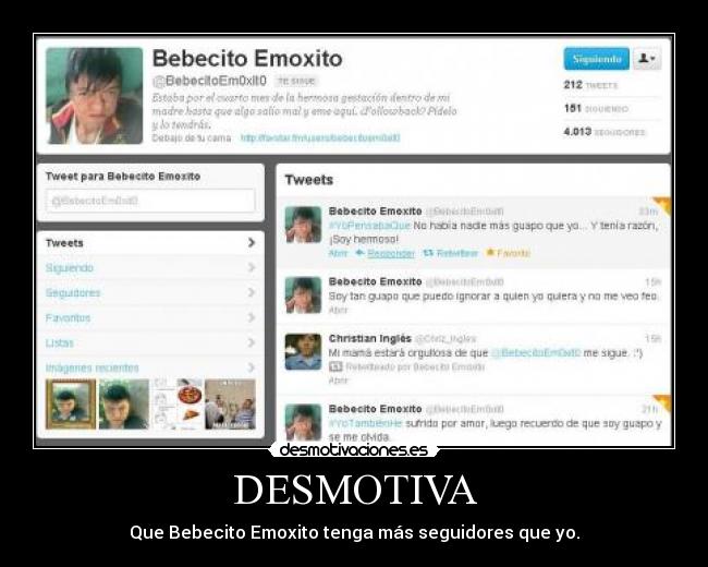 carteles bebecito emoxito desmotivaciones