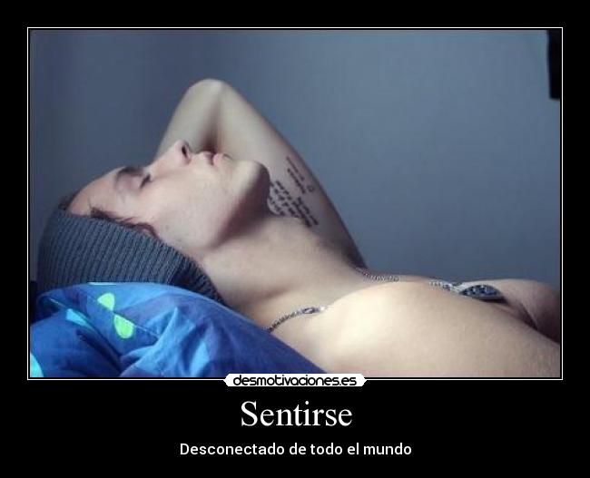 Sentirse - Desconectado de todo el mundo