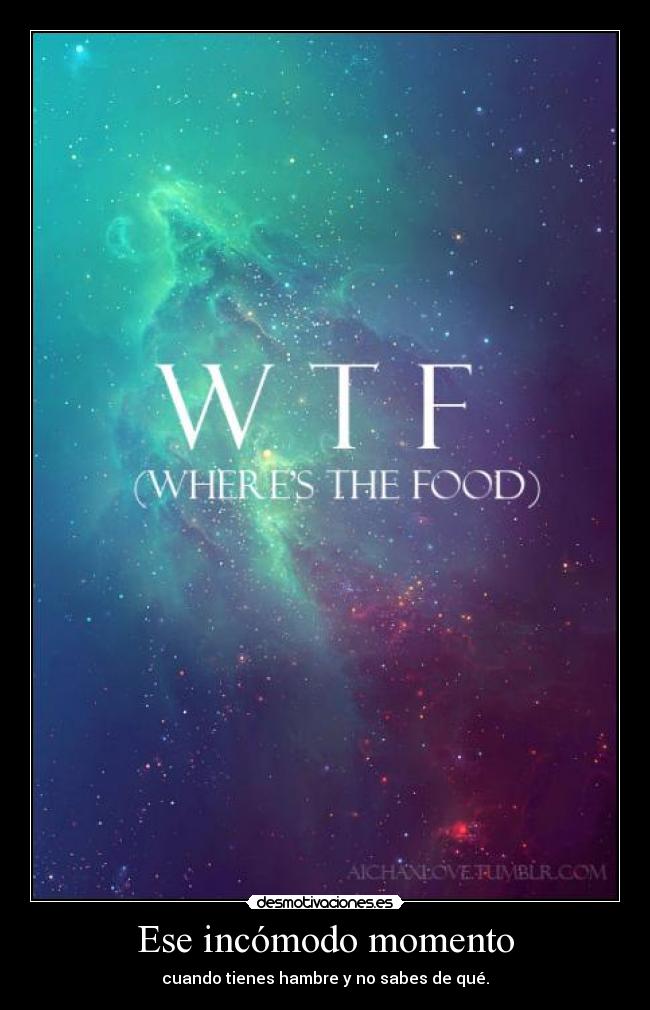 Ese incómodo momento -