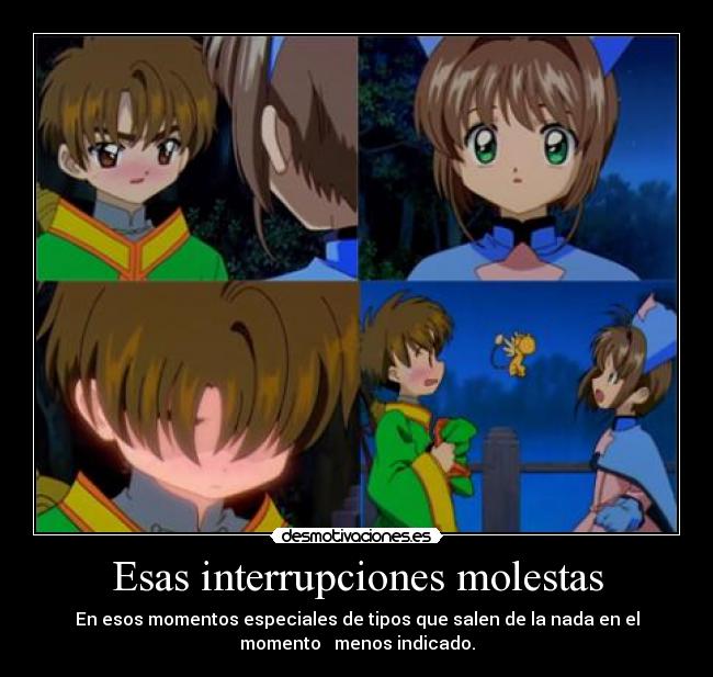 Esas interrupciones molestas -