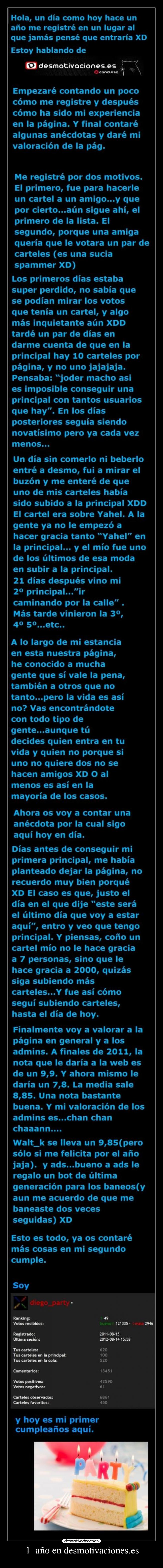1 año en desmotivaciones.es -