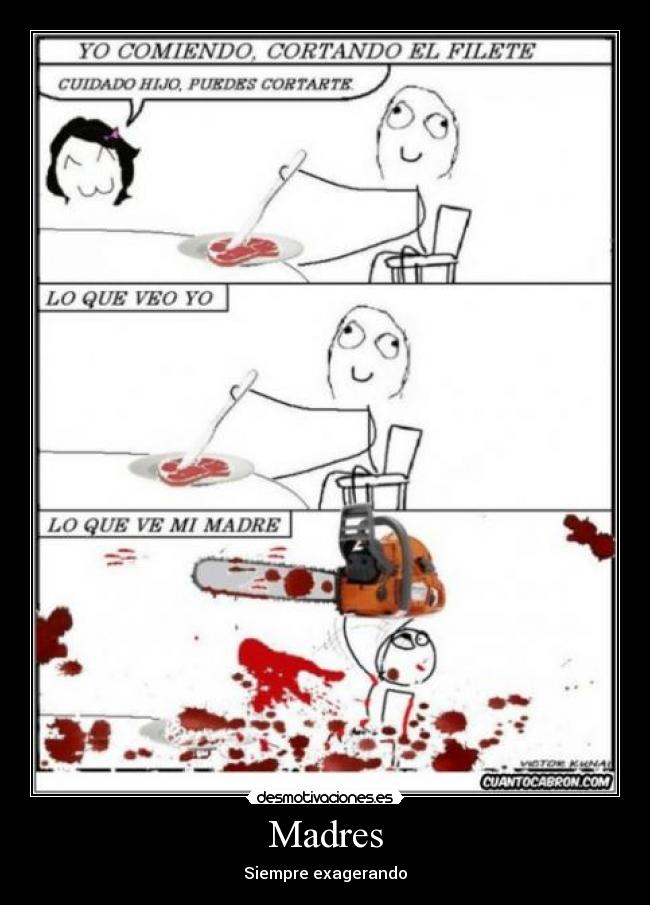 carteles memes madres anime desmotivaciones