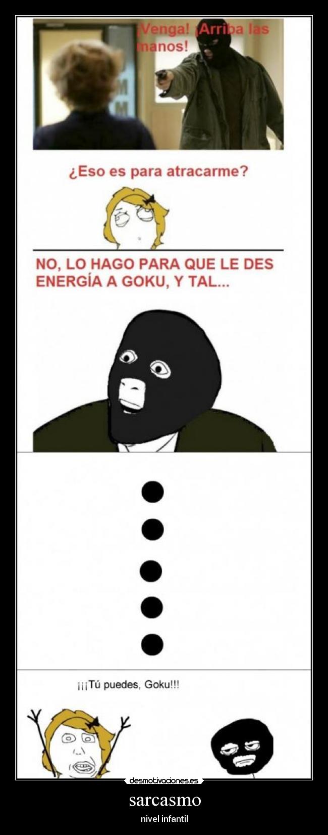 sarcasmo - nivel infantil