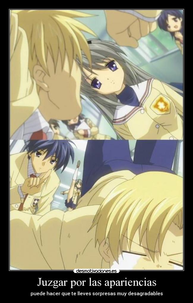 Juzgar por las apariencias -