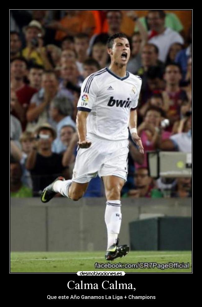 carteles cr7 calma desmotivaciones