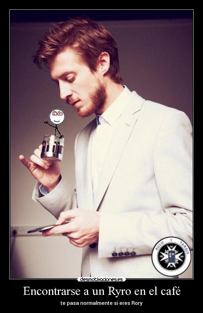 Encontrarse a un Ryro en el café - 