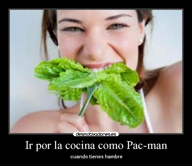 Ir por la cocina como Pac-man - 