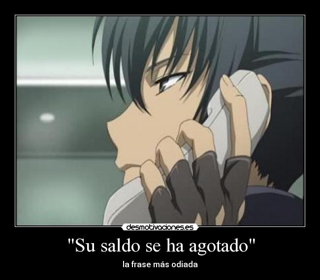 Su saldo se ha agotado - 