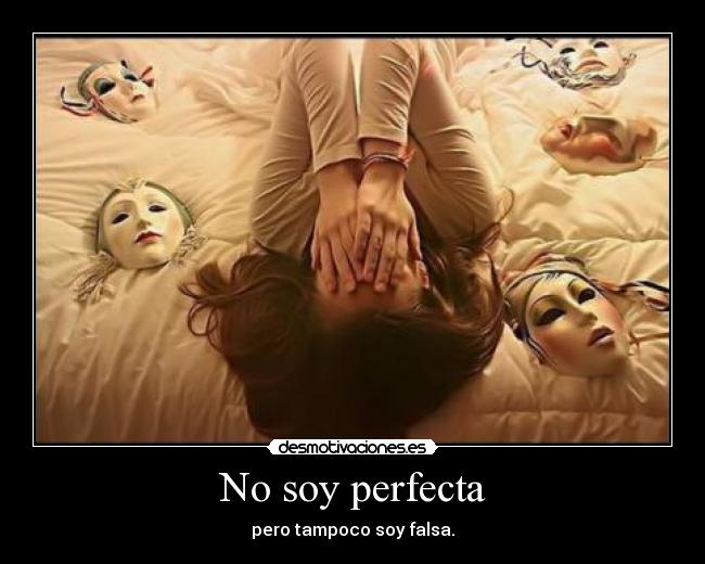 No soy perfecta - 