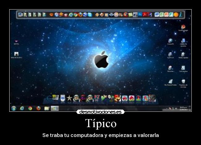 carteles tipico computadora valorar desmotivaciones
