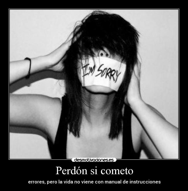 Perdón si cometo - 