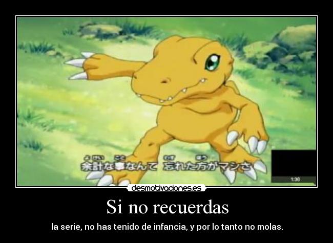 carteles digimon desmotivaciones