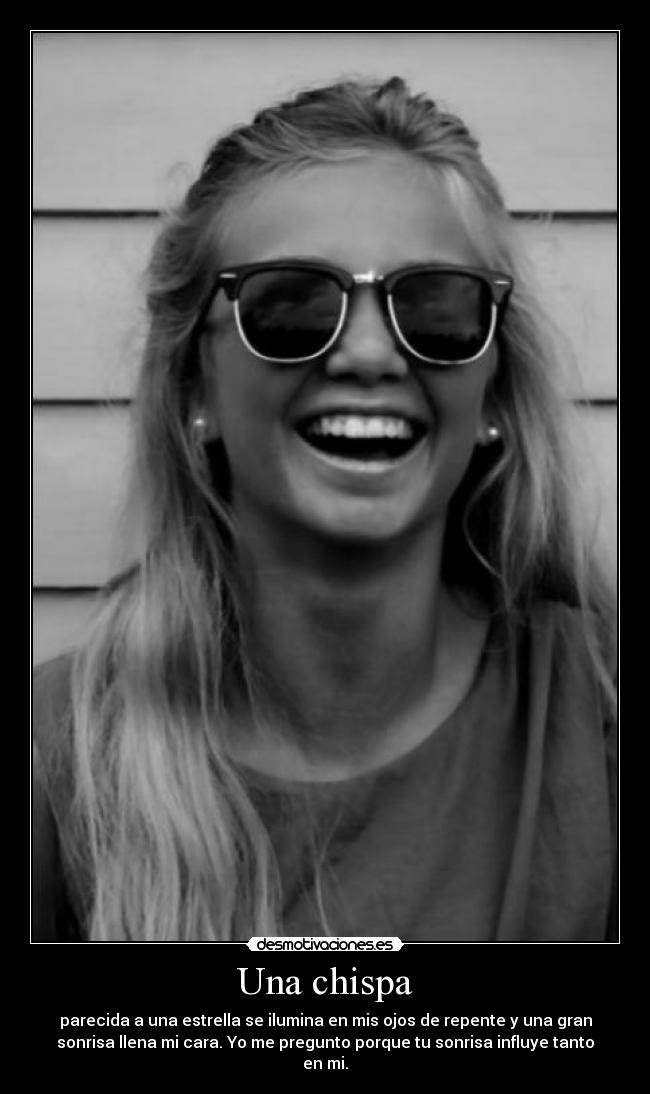 Una chispa -