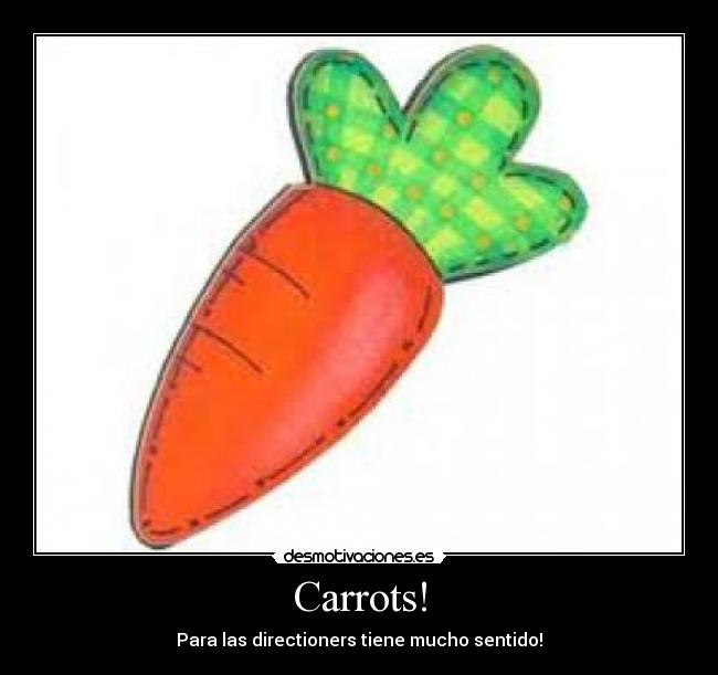 Carrots! - Para las directioners tiene mucho sentido!