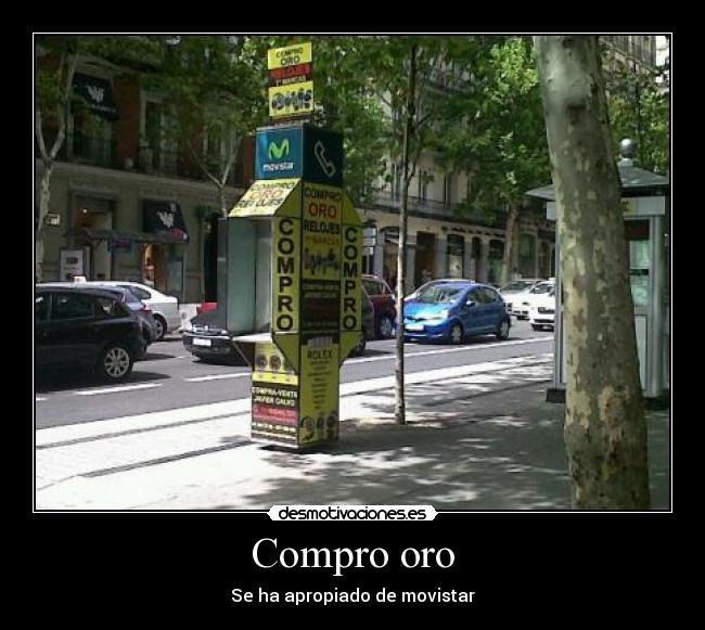 Compro oro -