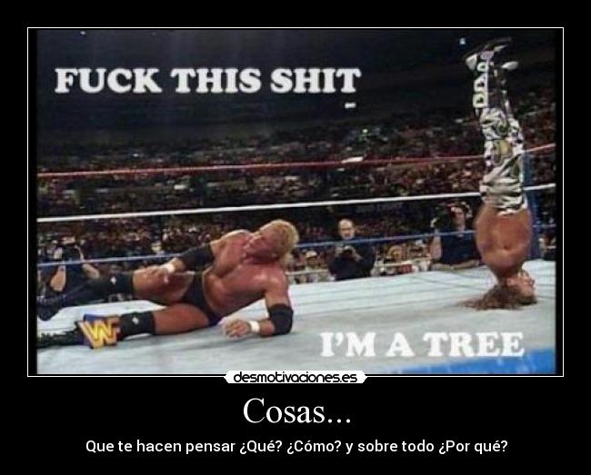carteles wtf fakin tree chiiiiii desmotivaciones