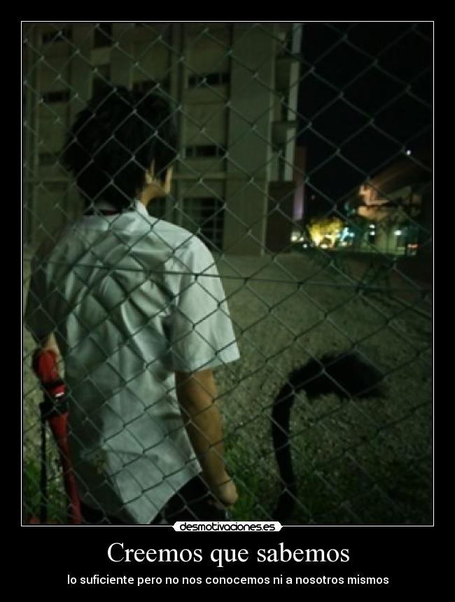 Creemos que sabemos -