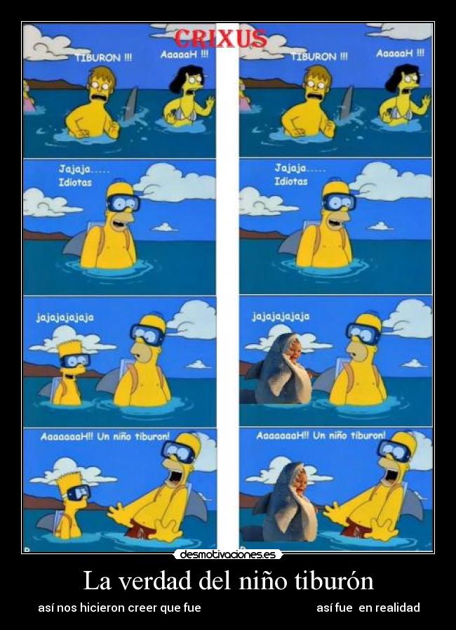 La verdad del niño tiburón - así nos hicieron creer que fue                                         así fue  en realidad