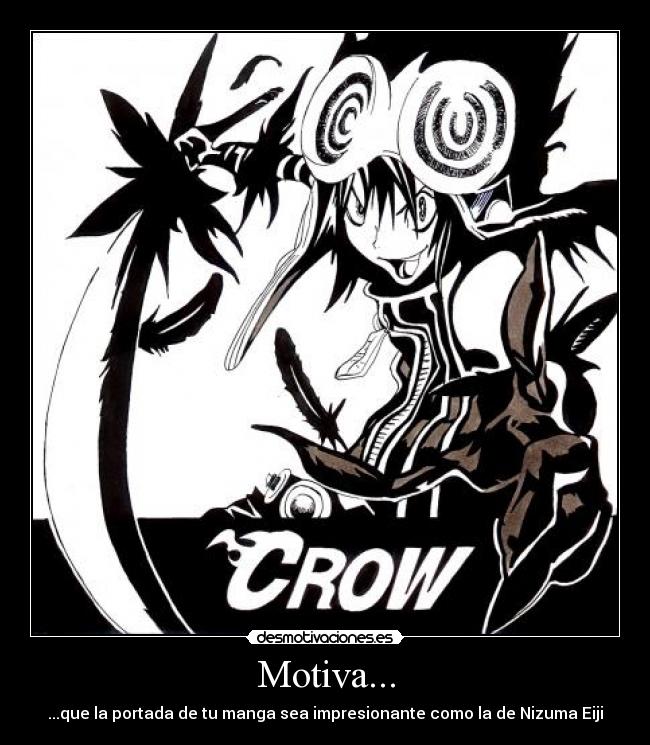 Motiva... - ...que la portada de tu manga sea impresionante como la de Nizuma Eiji