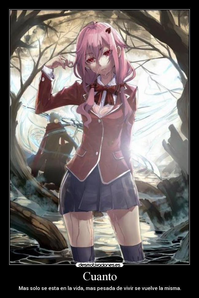 Cuanto - Mas solo se esta en la vida, mas pesada de vivir se vuelve la misma.