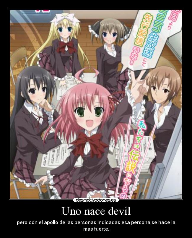 Uno nace devil - 