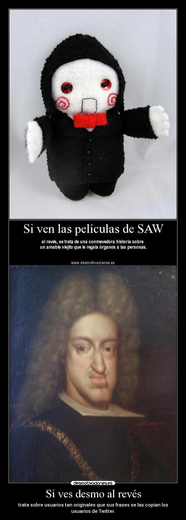 Si ves desmo al revés -