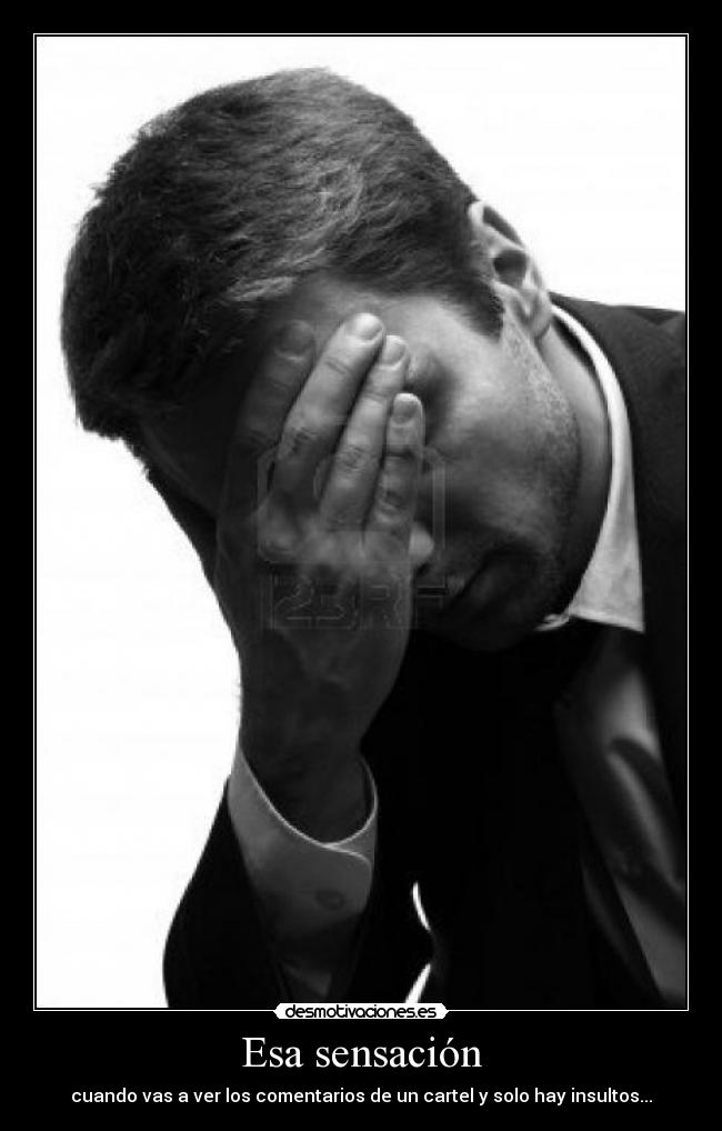 Esa sensación -