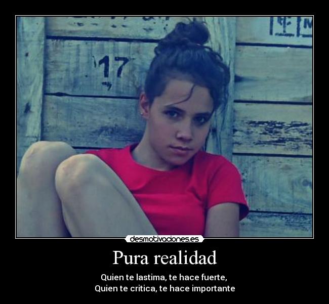 Pura realidad -