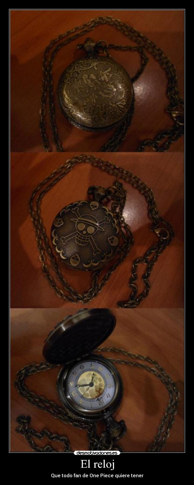 El reloj - Que todo fan de One Piece quiere tener