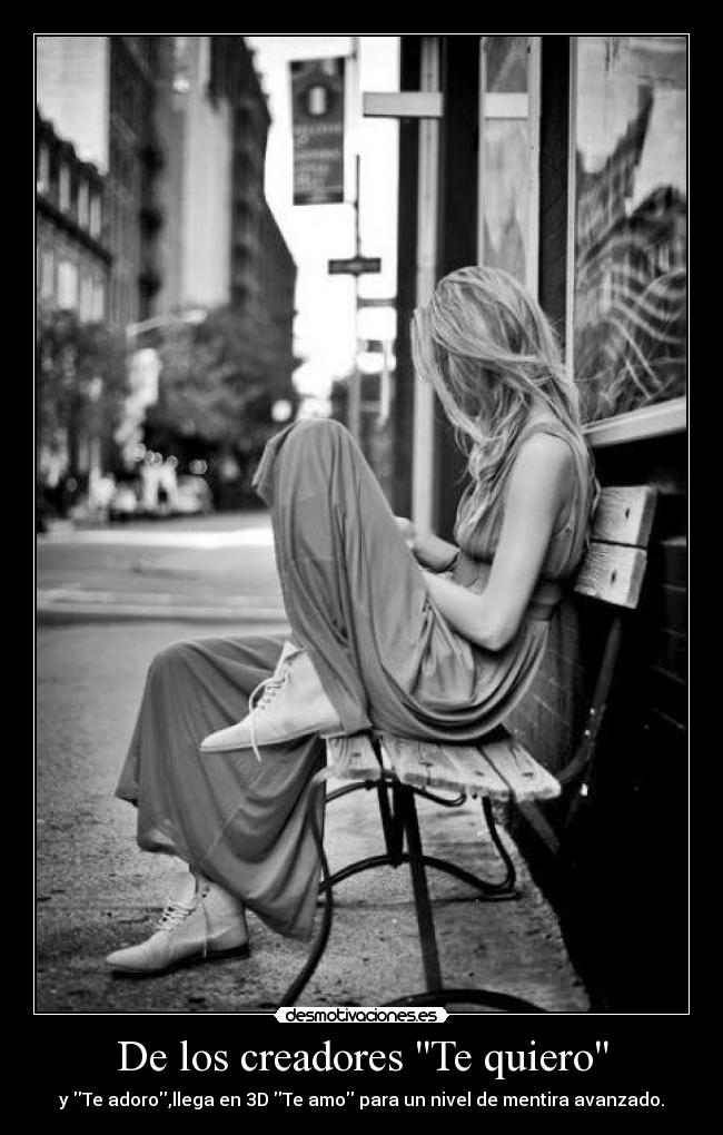 De los creadores Te quiero - y Te adoro,llega en 3D Te amo para un nivel de mentira avanzado.