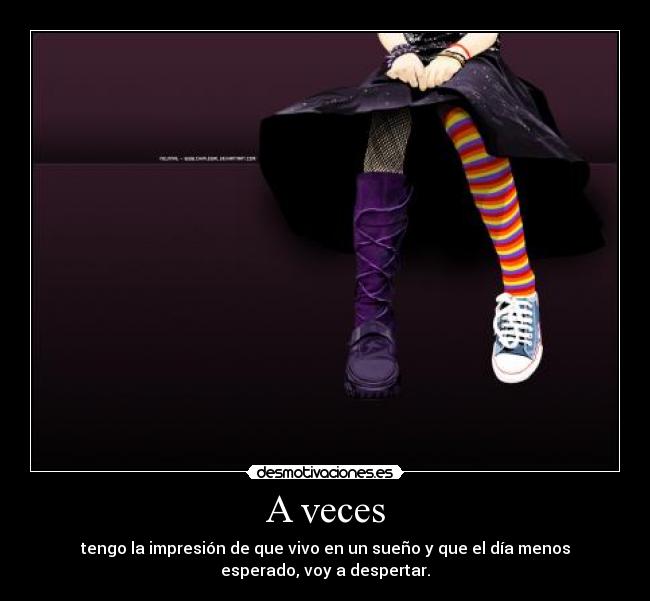 A veces -
