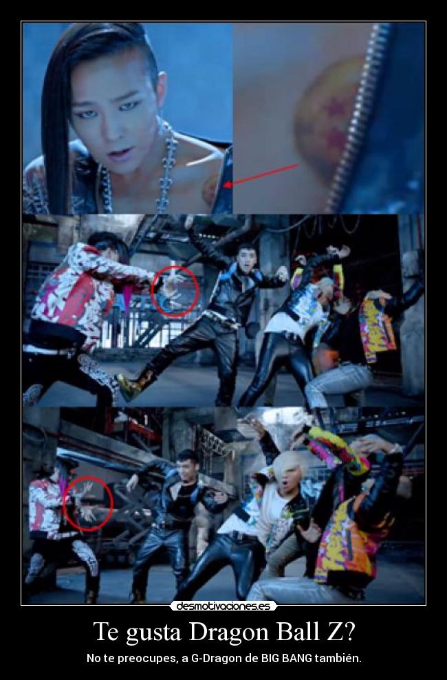 carteles dragon ball big bang desmotivaciones