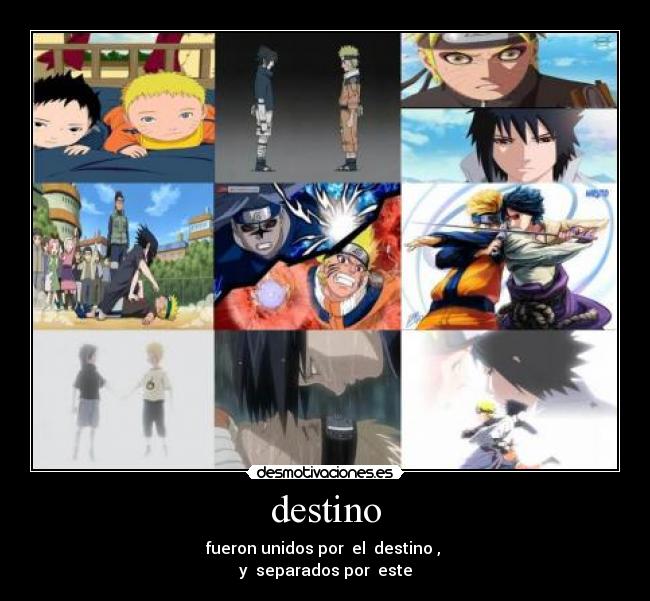 carteles destino eiko uchiha desmotivaciones