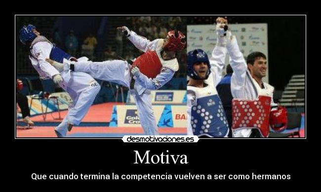 Motiva - Que cuando termina la competencia vuelven a ser como hermanos
