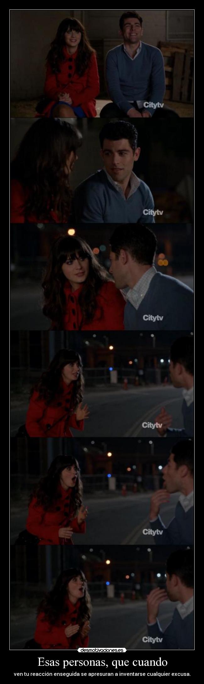 Esas personas, que cuando -