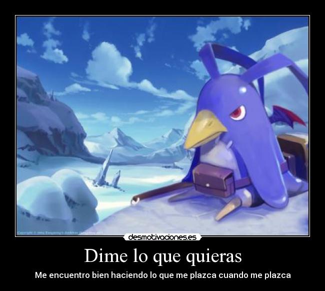 Dime lo que quieras - 