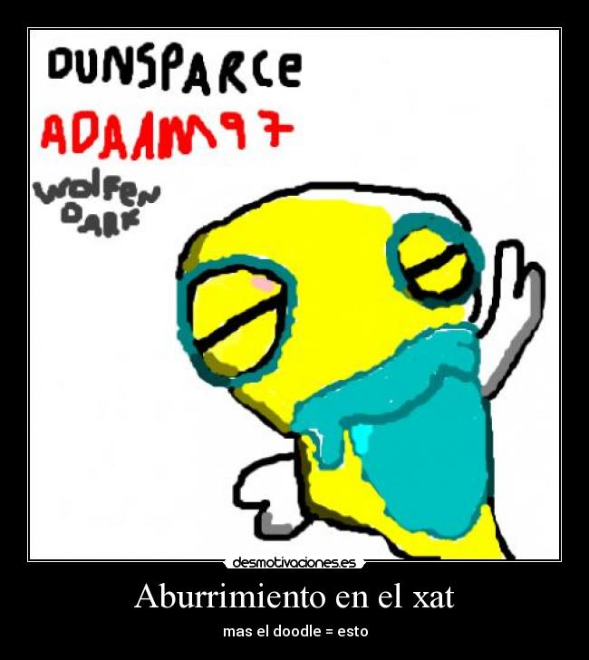 Aburrimiento en el xat - 