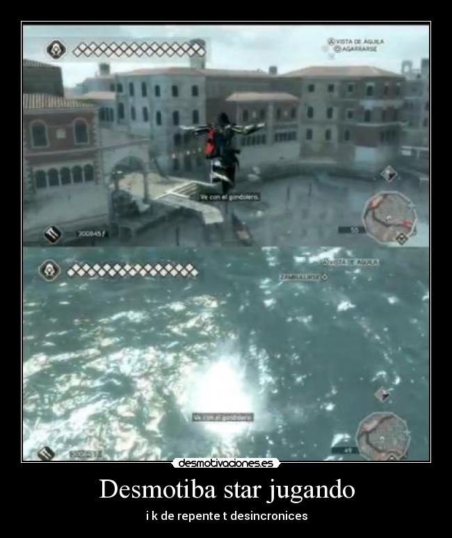 Desmotiba star jugando - i k de repente t desincronices