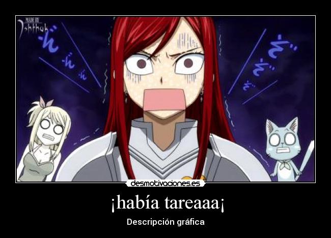 ¡había tareaaa¡ - Descripción gráfica