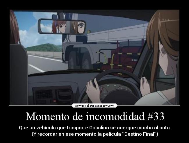 carteles anime manga otaku cosplay pelicula miedo terror desmotivaciones