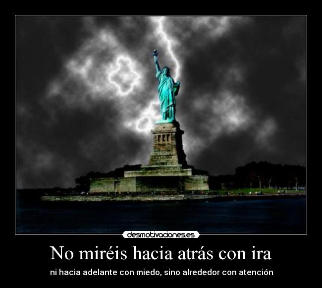 No miréis hacia atrás con ira - 