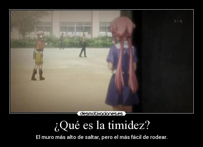 ¿Qué es la timidez? - 