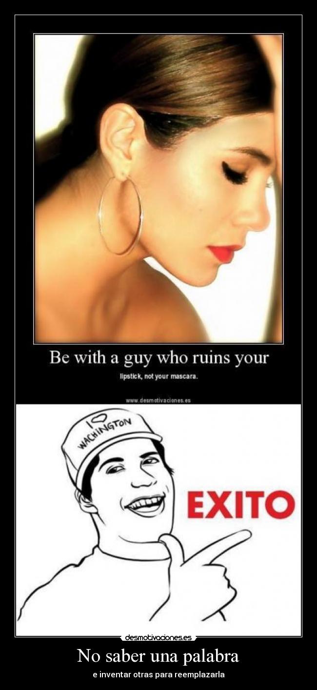 No saber una palabra - e inventar otras para reemplazarla