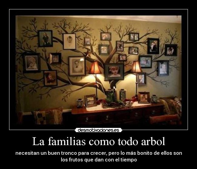 La familias como todo arbol - 