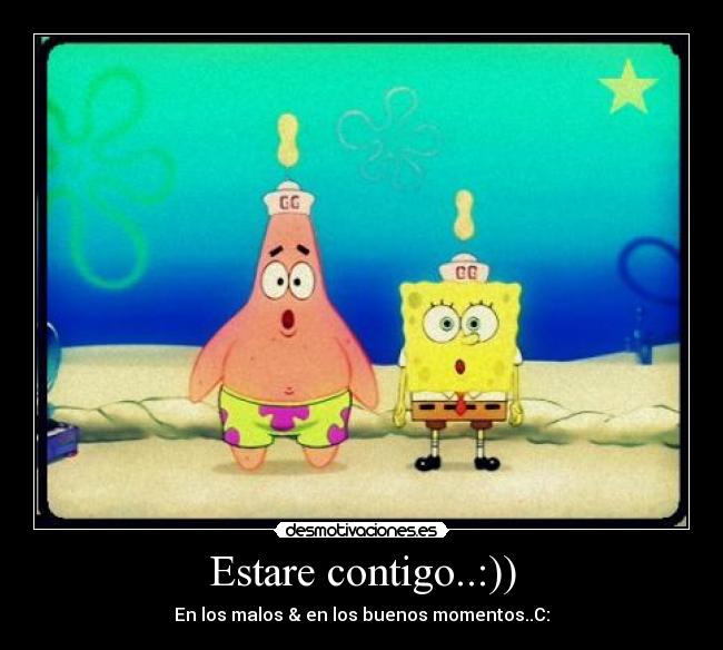 carteles bob esponja desmotivaciones