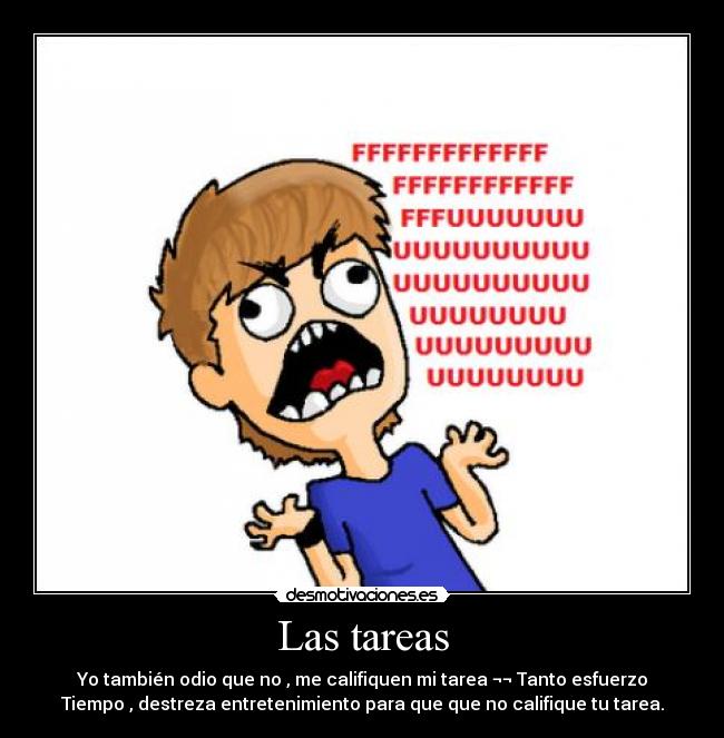 Las tareas -