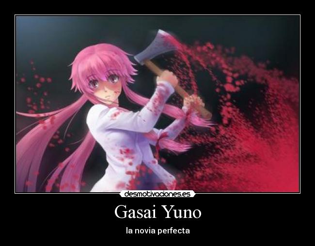 Gasai Yuno - la novia perfecta